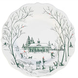 Winter Frolic Evergreen Dessert/Salad Plate