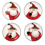 Old St. Nick Cocktail Plates