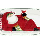 Old St. Nick Small Oval Platter
