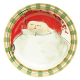 Old St. Nick Dinner Plate - Red Hat