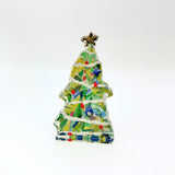 Bright Green Adorned Tree