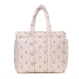 Quilted Go Go Tote- Fleurie