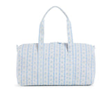 Weekender Duffel Bag - Ribbon Floral Blue