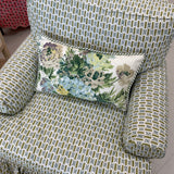 Anna French Garden Club Lavender Lumbar 14”x22”