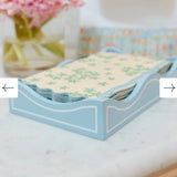 Weezie Blue Napkin Holder