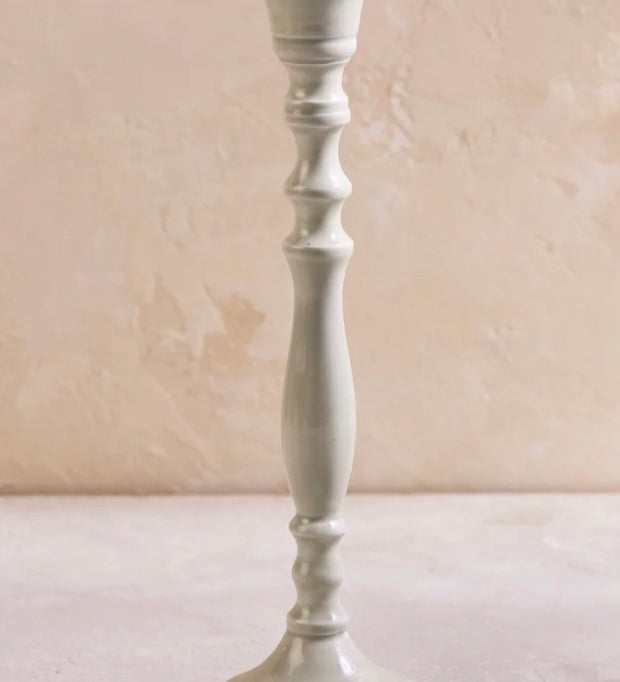 Nera Light Green Candle Holder