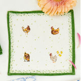 Chicken cocktail napkins set of 4