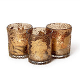 Tealight / Votive Golden Foliage