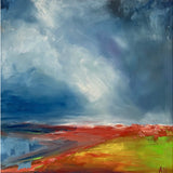 Alison Ross Painting- "Blue Beach Day"