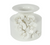 White Glossy Flower Vase