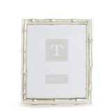 Silver Faux Bamboo Frame 8"x10"