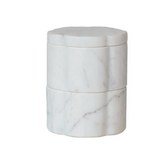 Marble Scalloped Stackable Pinch Pots