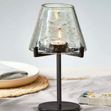 Pebble Glass Tealight Lamp