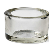 Chunky Tealight Holder Clear