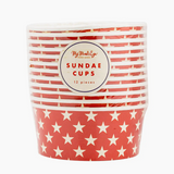 Hamptons Star Paper Sundae Cups