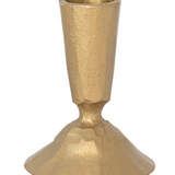 Metal Taper holder, Antique Gold Finish