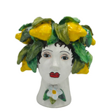 Ceramic Head Vase Lemons