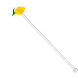 Glass Lemon Stir Stick