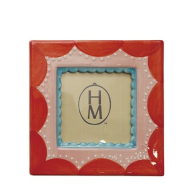 Square Stoneware Photo Frame 4.5"