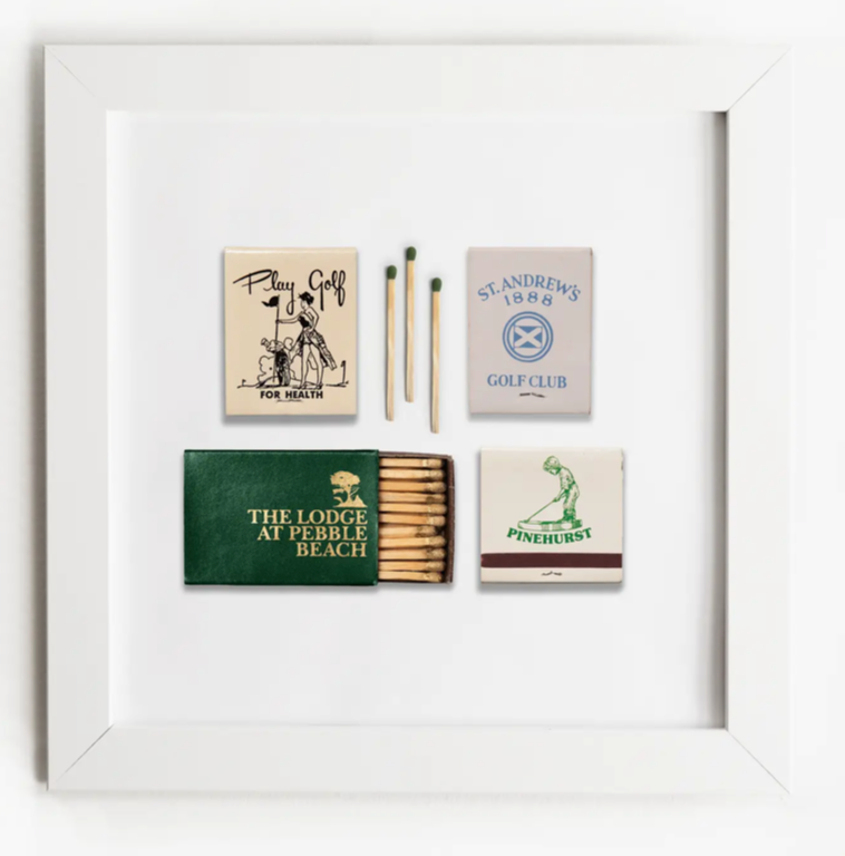 Match South Framed Matchbook