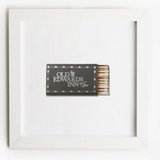 Match South Framed Matchbook