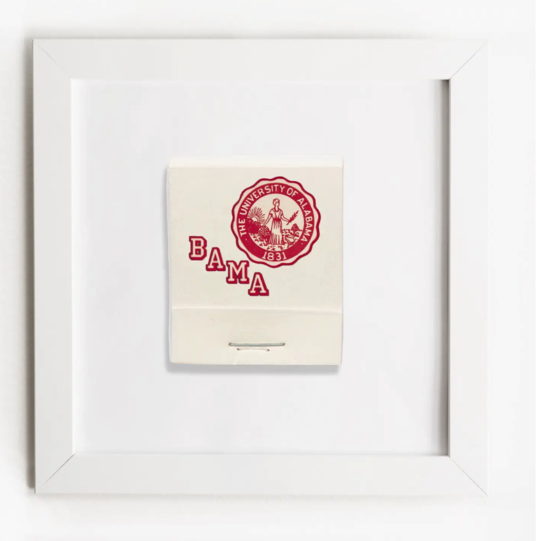 Match South Framed Matchbook