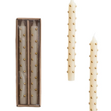 Taper Candles With 3D Dots