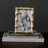 Sierra Modern Bamboo Frame Gold