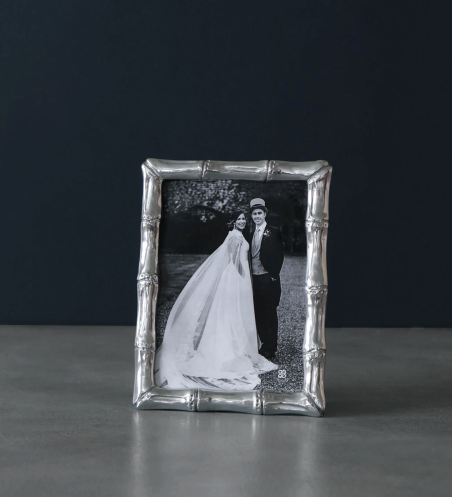 Garden Bamboo Frame Silver