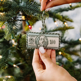 $100 Bill Ornament