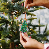 Needlepoint Christmas Tree Ornament