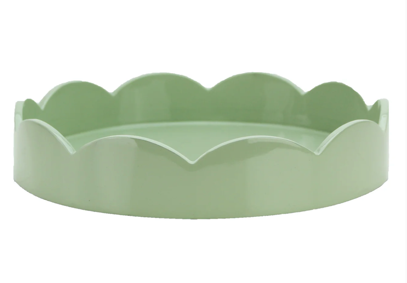 Scalloped Tray 8.5" x 8.5"