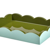 Scalloped Rectangular Tray