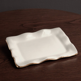 Encanto Vento Small Rectangular Tray Cream