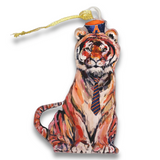 Auburn Tiger Acrylic Mascot Ornament