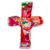 Red Everlasting Love Acrylic Cross