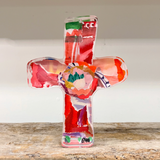 Red Everlasting Love Acrylic Cross