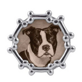 Dog Bone Round Picture Frame