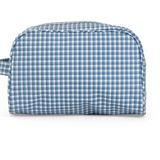 Rodeo Indigo Check Toiletry Bag