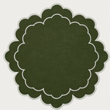 Individual Iris Green Placemat