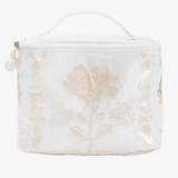 Peony Train Case - Ivory