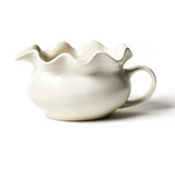 Signature White Ruffle Gravy Boat