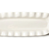 Signature White Ruffle Skinny Tray