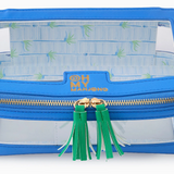 Blue Tile Storage Bag