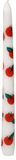 Tomato Taper Candles - 2 Pack