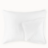 Silk Filled Pillow Enhancer White