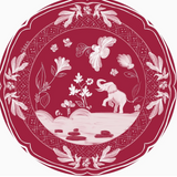 Tuscaloosa Elephant Paper Plate