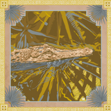 Silk Scarf Ocmulgee Alligator