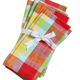 Plaid Napkin S/4