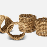 Gold Crochet Napkin Ring
